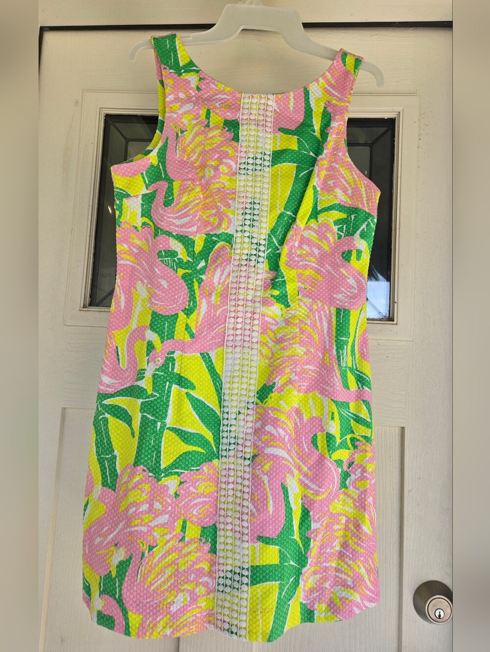 Lilly Pulitzer Pinkβ Green Yellow Floral Sleeveless Mini Dress